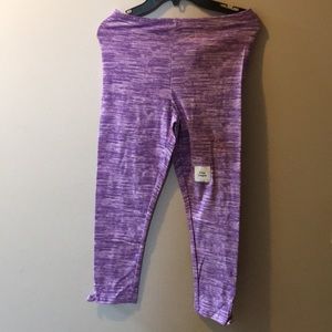 NWT Old Navy girls crop length leggings